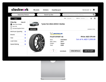 Clockwork desktop screen